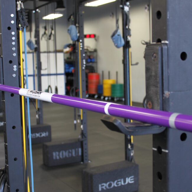 Purple WUBAR in rack